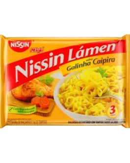 Nissin sabor galinha turma da Monica