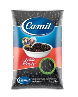 Feijão camil preto 1kg